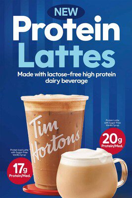 Tim Hortons-Tim Hortons launches new protein beverages- plus try