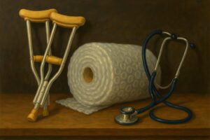 My healthcare journey as still life.