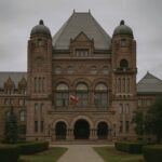 Queen's Park during ongoing Doug Ford Corruption Investigations