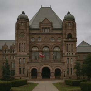 Queen's Park during ongoing Doug Ford Corruption Investigations