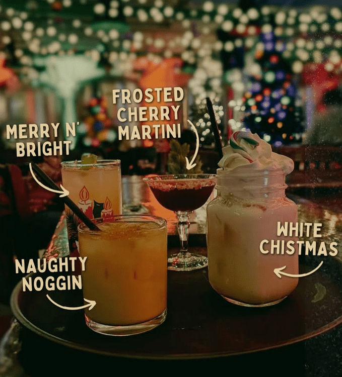 Lowertown Brewery Speakeasy festive drinks