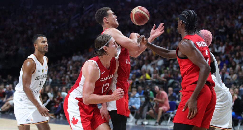Basketball-Länderspiel: Deutschland gegen Kanada